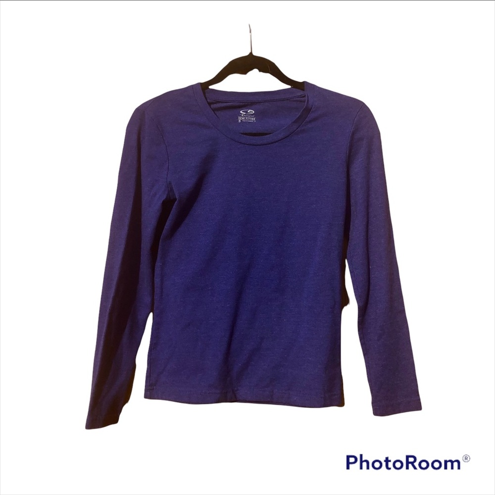 Champion C9 Tee Short Long Sleeve Top Semi-Fitted Sz. Small